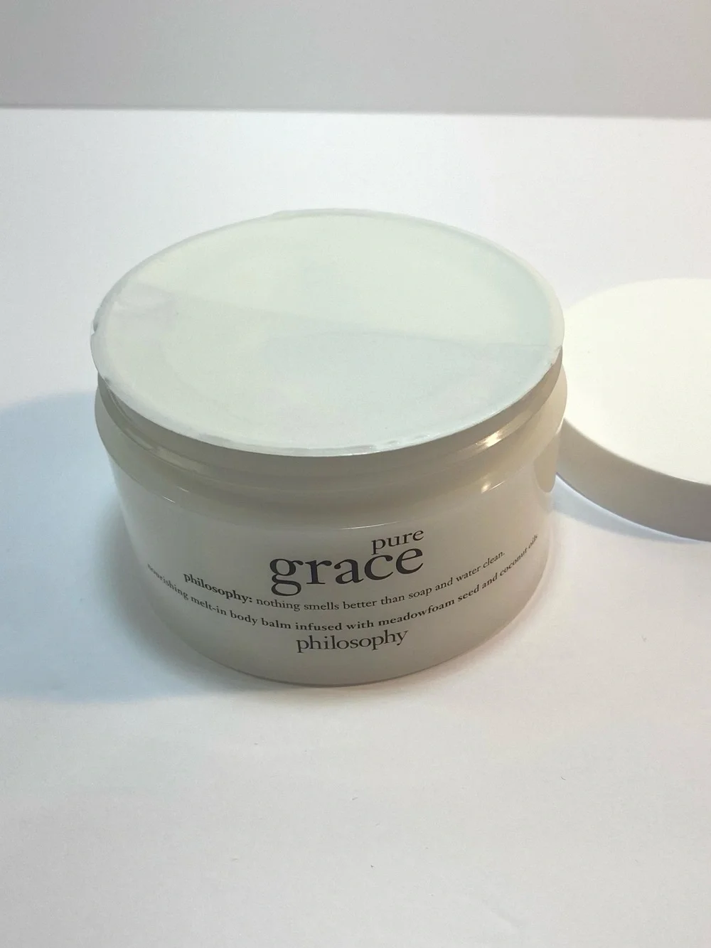 New Sealed Philosophy Pure Grace 6 oz Nourishing Melt-In Body Balm Lotion